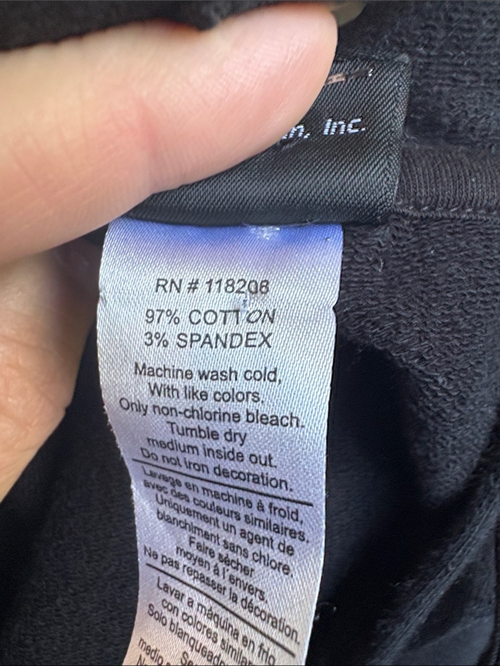 Harley-Davidson Black Hoodie with Winged Emblem - Picture 7 of 7